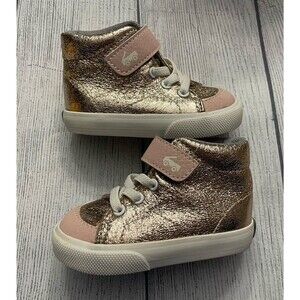 Pink Glitter See Kai Run Baby Girl Toddler Shoes, Size 4